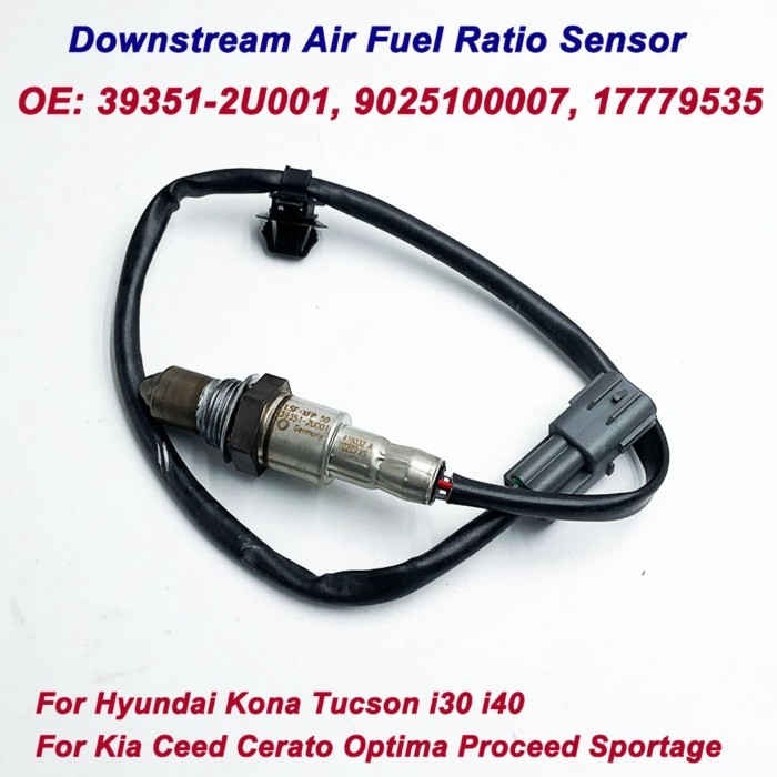 New 39351-2U001 393512U001 Rear Air Fuel Ratio O2 Sensor For Hyundai Kona Tucson i30 i40 Kia Ceed C