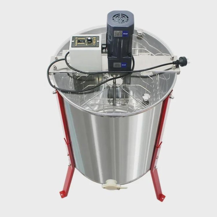 Beekeeping 4 Frames Electric Honey Extractor Honey Centrifuge Honey Separator