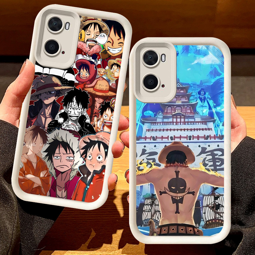 G-61 One Piece Ace Casing สําหรับ OPPO A57e A77 A57 A57s A77s A96 A76 A36