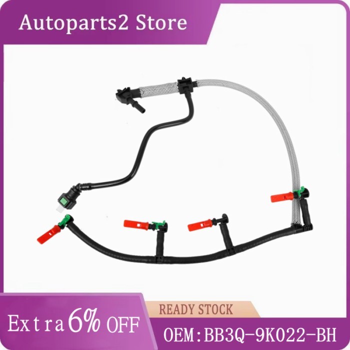 Brand New Fuel Injector Hose Fuel Return Injector Line BB3Q-9K022-BH BB3Q9K022BH For Ford RANGER T6