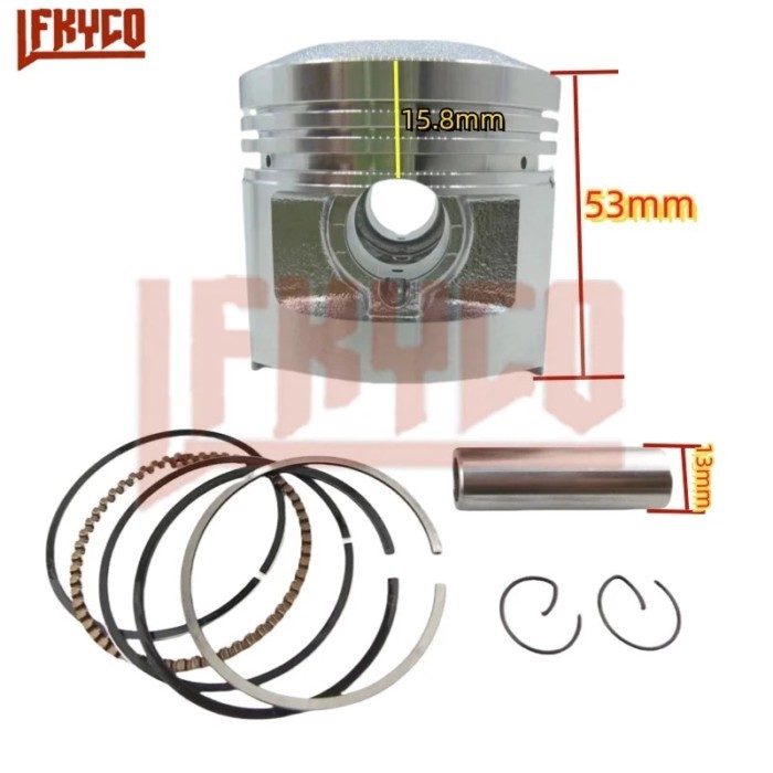 Engine Parts 56.5mm for Honda SL125 XL125 TL125 CL125 XR125 CB125S WY125 MCR125 XL125S XL125R Pisto