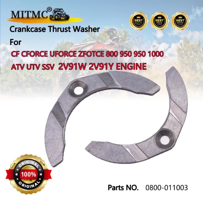 2Pcs Original Crankcase Thrust Washer For CF CFORCE UFORCE ZFORCE 800  950  1000 ATV UTV SSV  2V91W