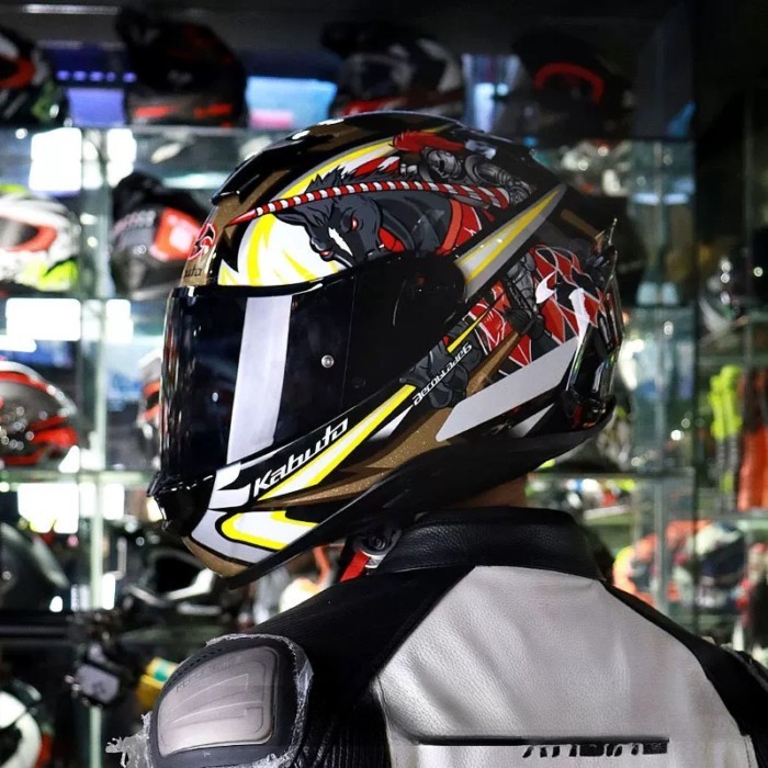 Original for OGK Motorcycle Helmet Full Face Racing Off-road Helmet Men Four Seasons Lightweight Ca