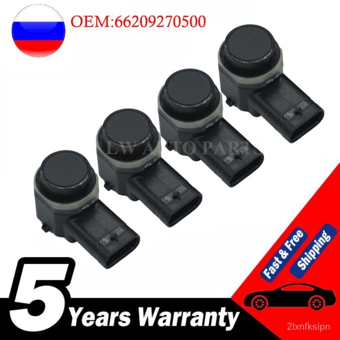 ZNJA 4Pcs PDC Parking Sensor Radar Detector For B M W X3 E83 X5 E70 X6 E71 Reversing Sensor 6620927