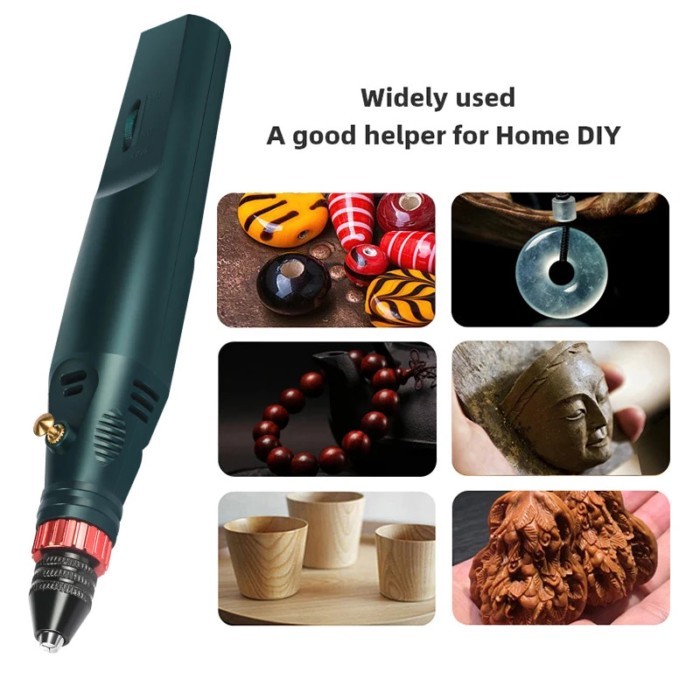 Electric Grinder Small Electric Grinder Polishing Drill Mini Set Multi-function Electric drill Engr