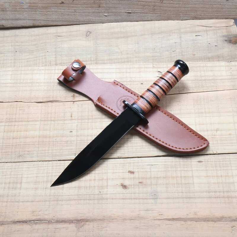 C KA 1217 BAR Outdoor Camping Knife Fixed Blade Straight Knife Handle 440C Steel Tactical Survival