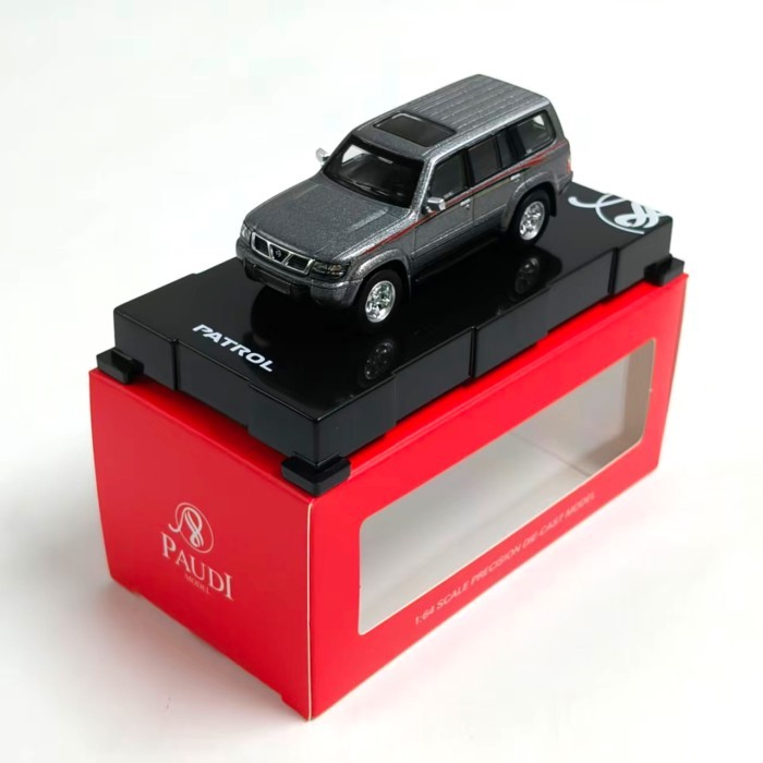 1: 64 Pudi Nissan Nissan Tole 1998 Y61 Retro Alloy รถจําลองรถรุ่น Out of พิมพ์รุ่น