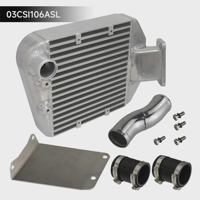 Upgrade Top Mount Intercooler Fits for Toyota Land Cruiser 80/100 Series 1HD-T HDJ80 1HZ Engine 4.2