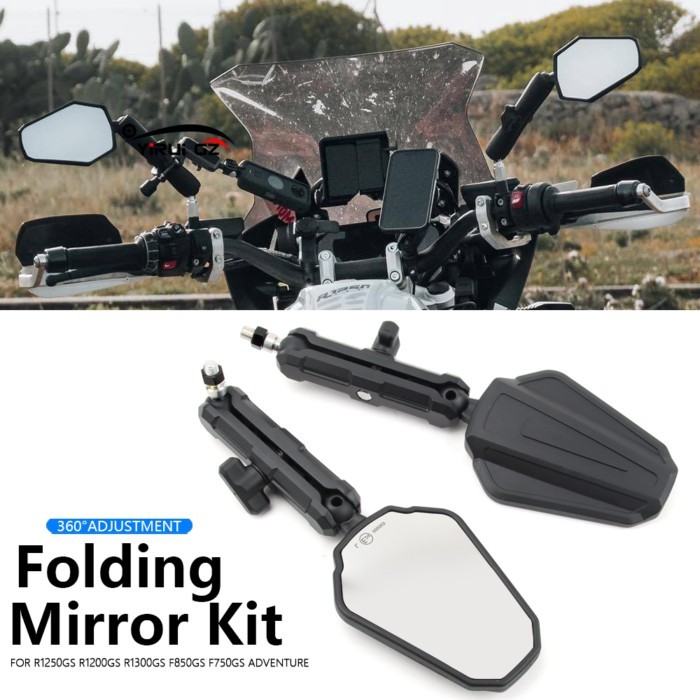 Rearview Mirror For BMW R1300GS R1250GS ADV S1000XR F800GS F850GS F750GS G310GS R1200GS F900GS F450