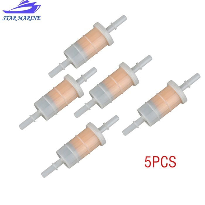 8mm 5/16" Fuel Filter For Mercury Marine Outboard Engine Quicksilver 35-879885Q 35-879885T 30-400hp