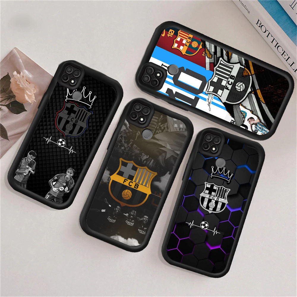 WB50 FC Barcelona Casing สําหรับ Hp ชุบ OPPO Note GT C65 60 8 A3X 6 A3 C63 5G TPU วัสดุ