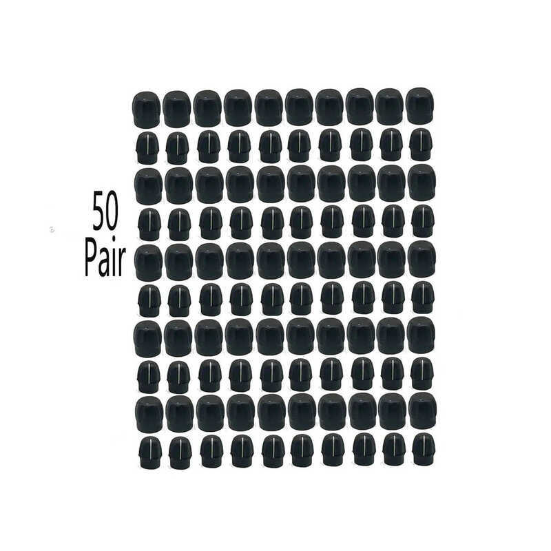 ▥ 50Pair Volume Channel Knobs For Gp340 Gp644 Gp688 Mtx450 Mtx850 Gp329 Gp339 Ht1550 Gp1280 Gp5
