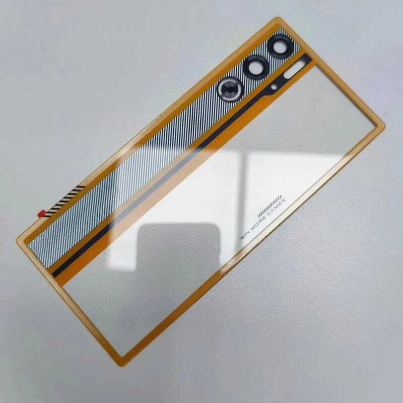 ▥ Glass Back Cover For Red Magic 9Pro Nx769j Repair Replace Phone Rear Case With Camera Lens