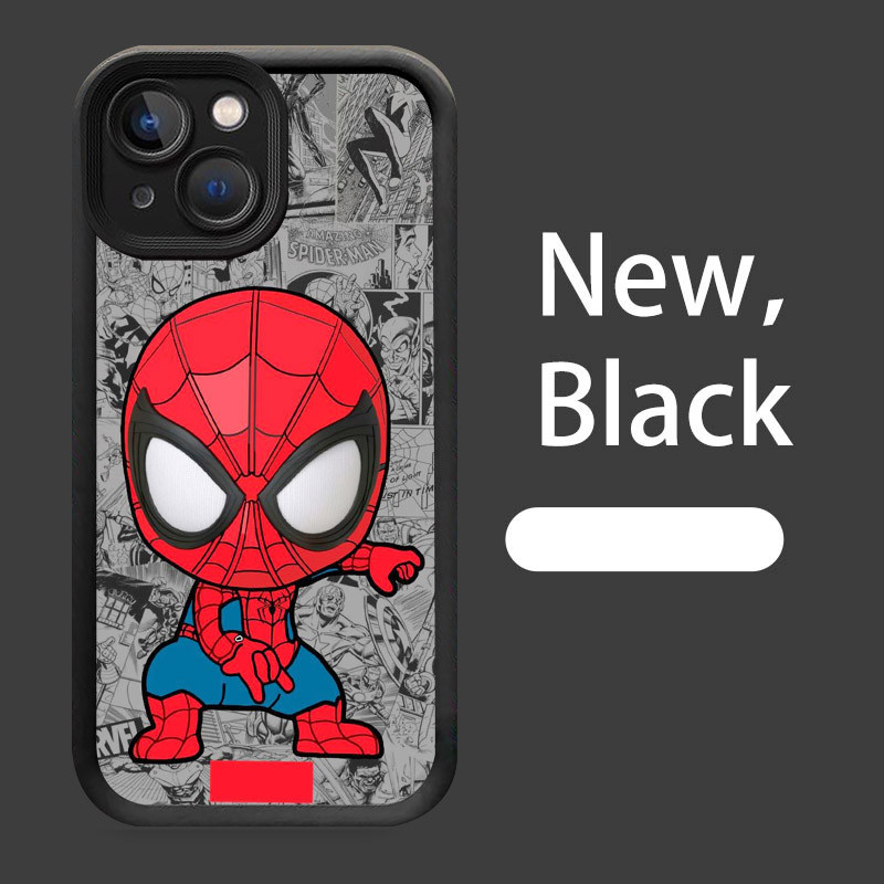 เคสสําหรับ iPhone 8 14 13 7 Pro Max Plus W-27 Spider-Man