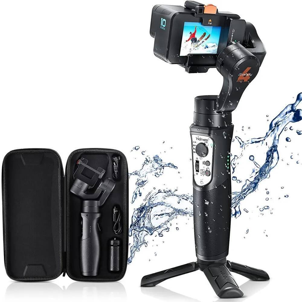 Hohem iSteady Pro4 3 แกน Gimbal Stabilizer Anti-Shake Wireless Control เครื่องชาร์จแบตเตอรี่สําหรับ 
