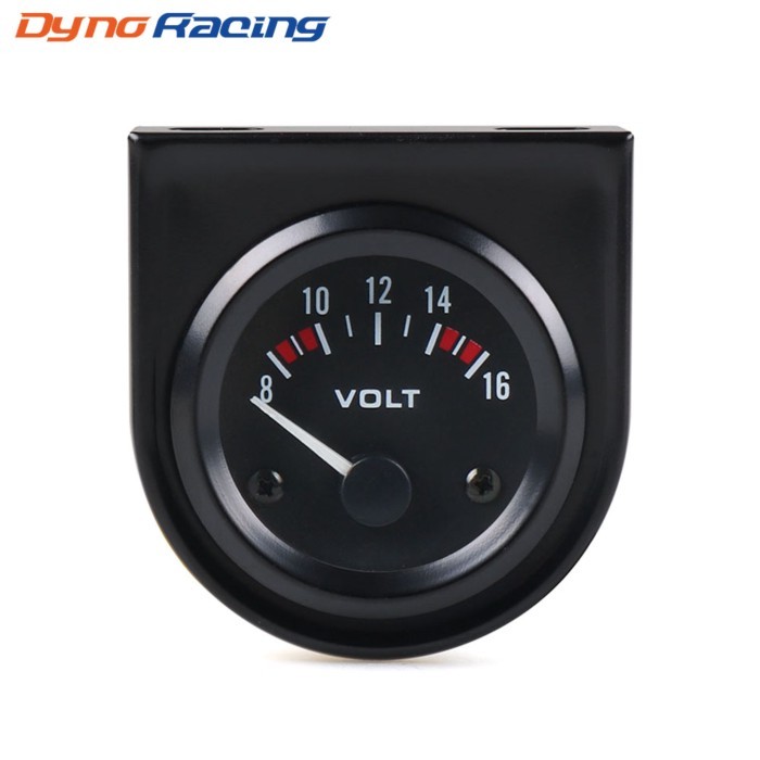 Volt meter 2" 52mm Universal 8-16 Volts meter White Led volt gauge Car meter Racing meter YC10007