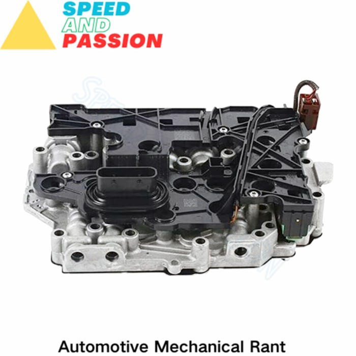 0B5 DL501 Transmission Valve Body + Solenoid For Audi Porsche 7 Speed Gearbox Car accessories