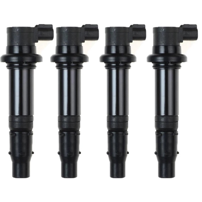 4Pcs Ignition Coil F6T558 F6T560 For Yamaha YZF R1 R6 R6S VMX V Max 2002-2017 5VY-82310-00-00 5VY82