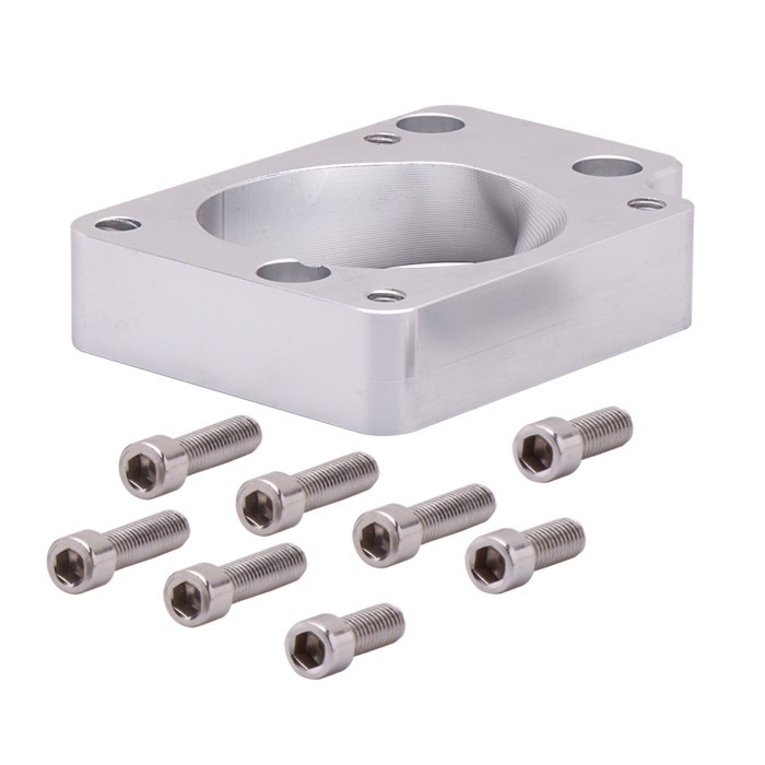 Adapter 1.8 & 2.0 16V turbo intake bridge manifold for VR6 throttle valve flange