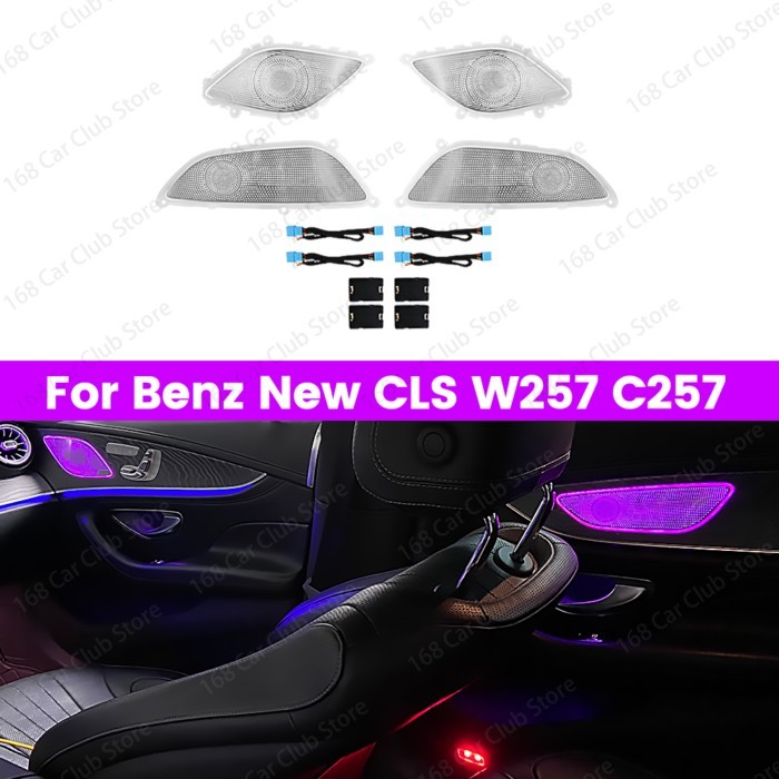 64 color mid tone cover speaker ambient light For Mercedes Benz  W257 C257CLS-Class Reinstall the L