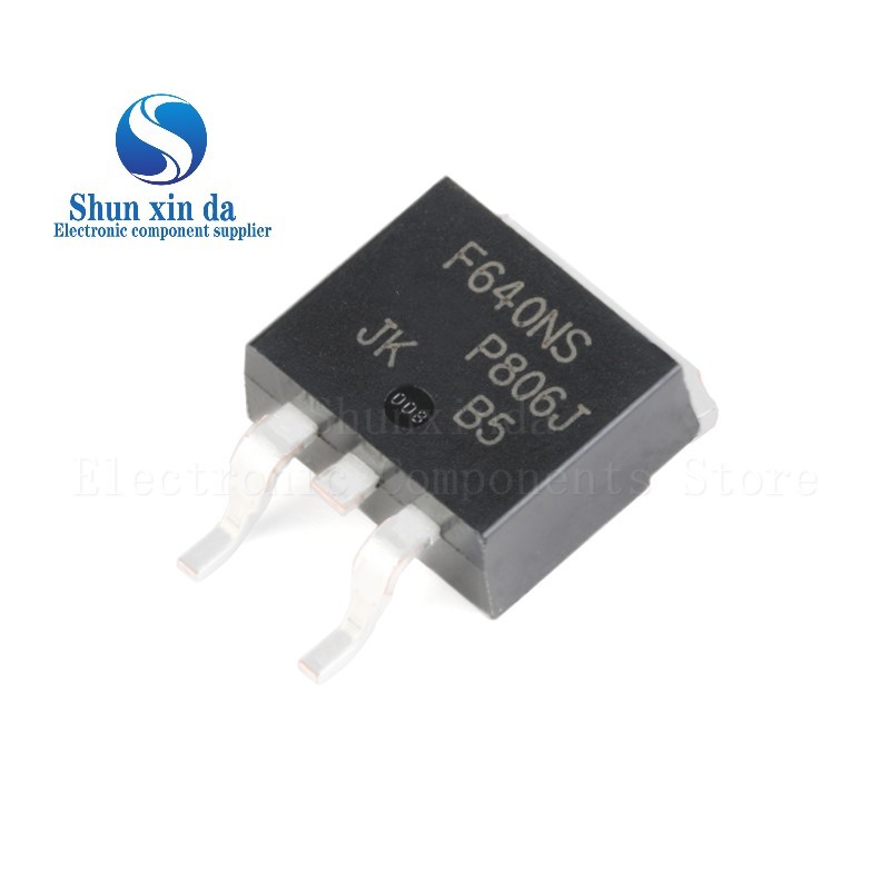 10PCS IRF640 IRF640N IRF640NPBF IRF640NSTRALPBF IRF640NS F640NS TO-263 18A 200V SMD DIP N-channel MO