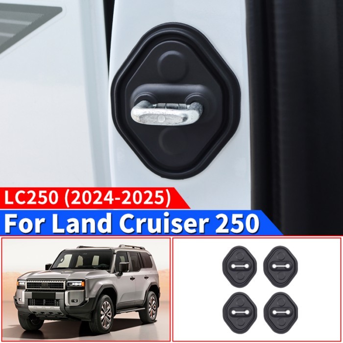 For Toyota Land Cruiser lc250 Prado LC250 1958 J250 Silicone door lock Protective cover,Car door Up