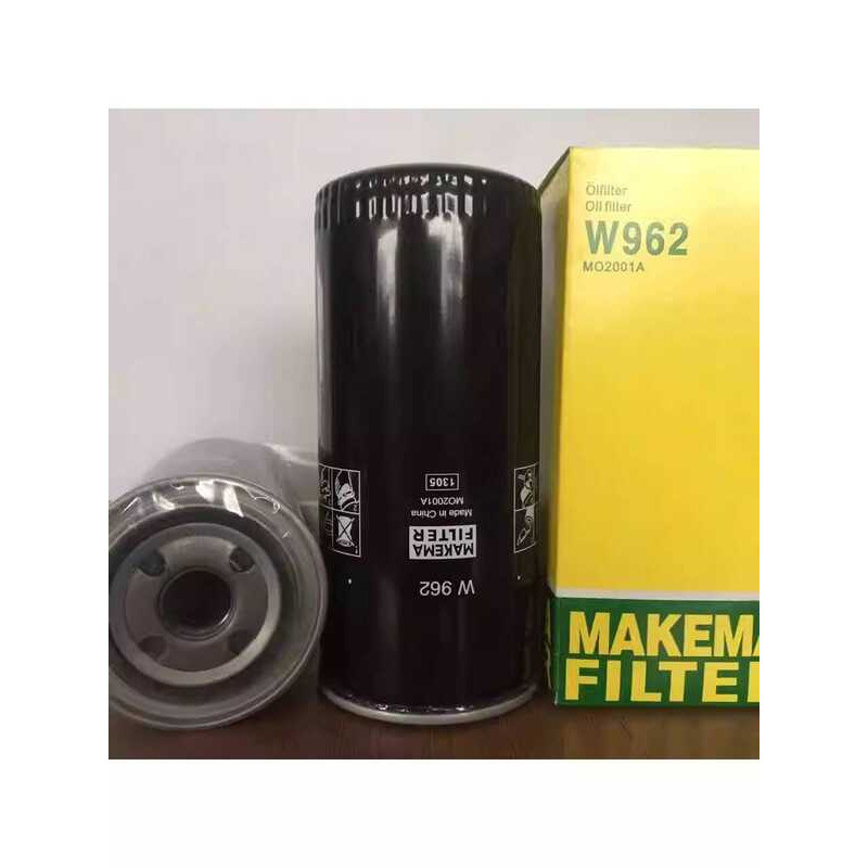 สกรูประเภทเครื่องอัดอากาศกรองกรองน้ํามันองค์ประกอบ WD719 WD950 WD962 วัสดุสิ้นเปลืองบํารุงรักษา