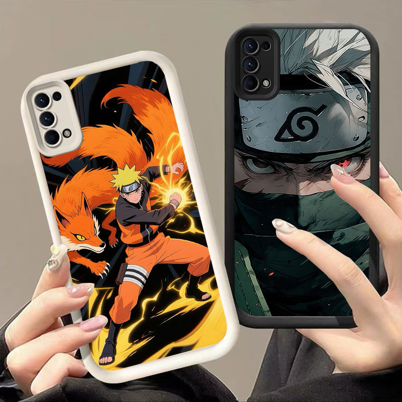 HW-19 Kakashi อะนิเมะซิลิโคนกันกระแทกสําหรับ Realme Narzo C3 7I 10 5 N53 5s 6i C75 20A N63 C17 10A 5