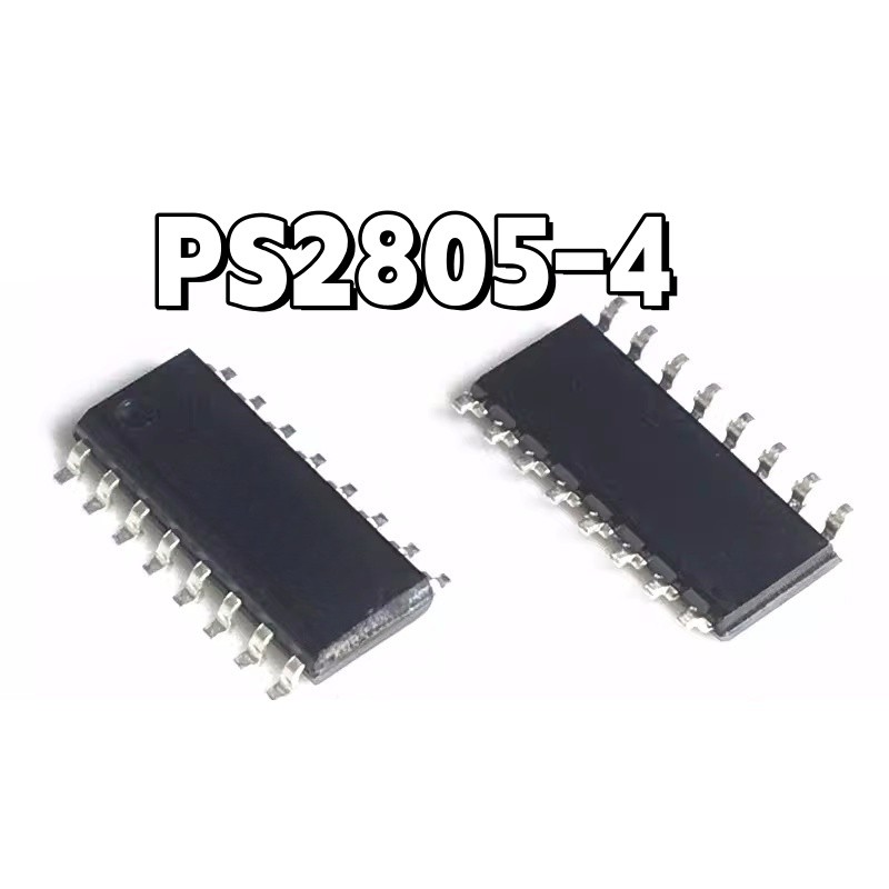 ยี่ห้อใหม่ PS2805-4 SOP16 Patch Four-way Optocoupler PS2805C-4