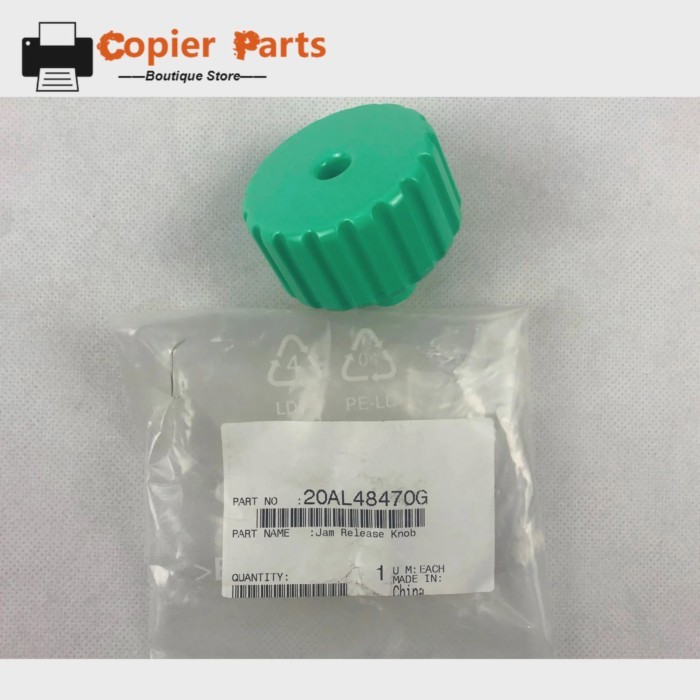 Copier Parts 20AL48470G Original Jam Release Knob for Konica Minolta bizhub C6000 C7000 C8000
