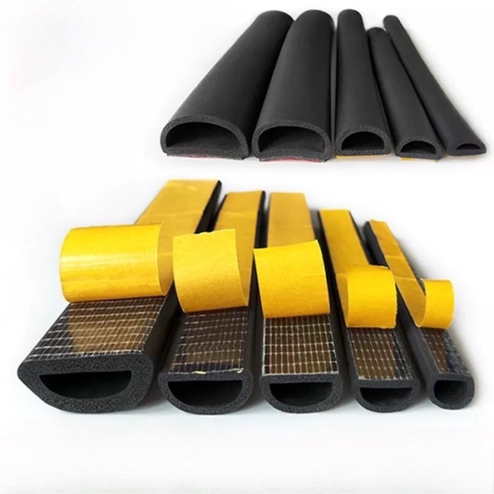 5 Meters Sealing Strip Adhesive Self-Adhesive Foam for EPDM Distribution Box Dust Waterproof Door W