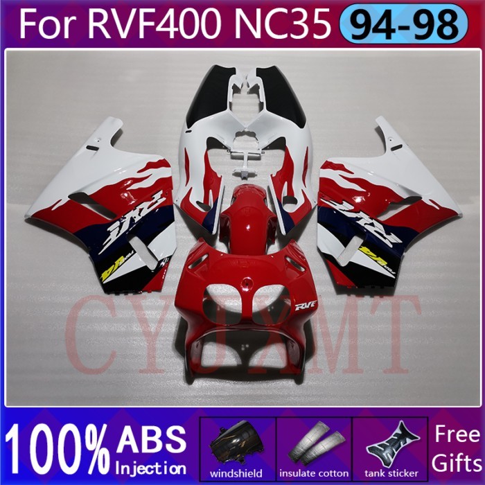 Custom Motorcycle Fairings for Honda NC35 RVF400 1994-1998 Plastic Fairing Kit RVF 400 NC 35 94 95