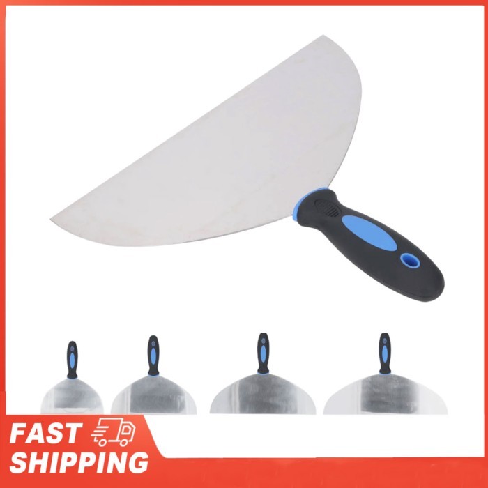 Tool Stainless Steel Putty Scraper Wallpaper Paint Decals Plaster Scraper with Hanging Hole for Dry