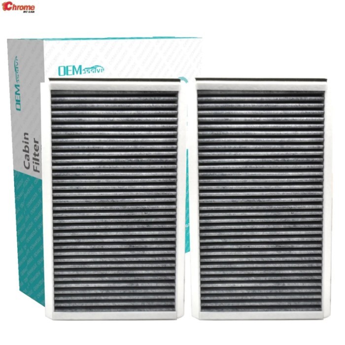 2x Car Pollen Cabin Air Filter For BMW 5 6 E60 E61 E63 E64 520d 523i 525i 530d 535d 545i 550i 630i