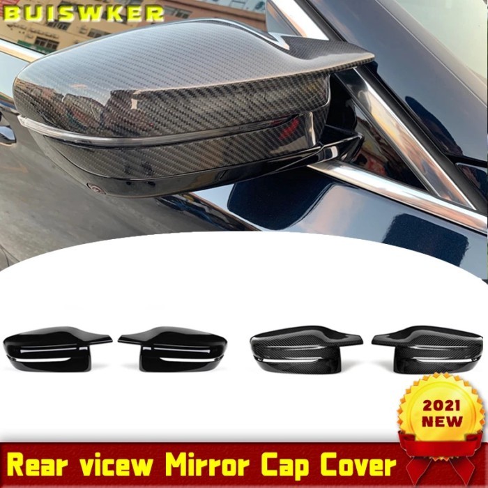 Mirror Cover M Style Car Side Rearview Mirror Cover Cap For BMW 3 4 5 7 8 Series G20 G21 G30 G38 G2