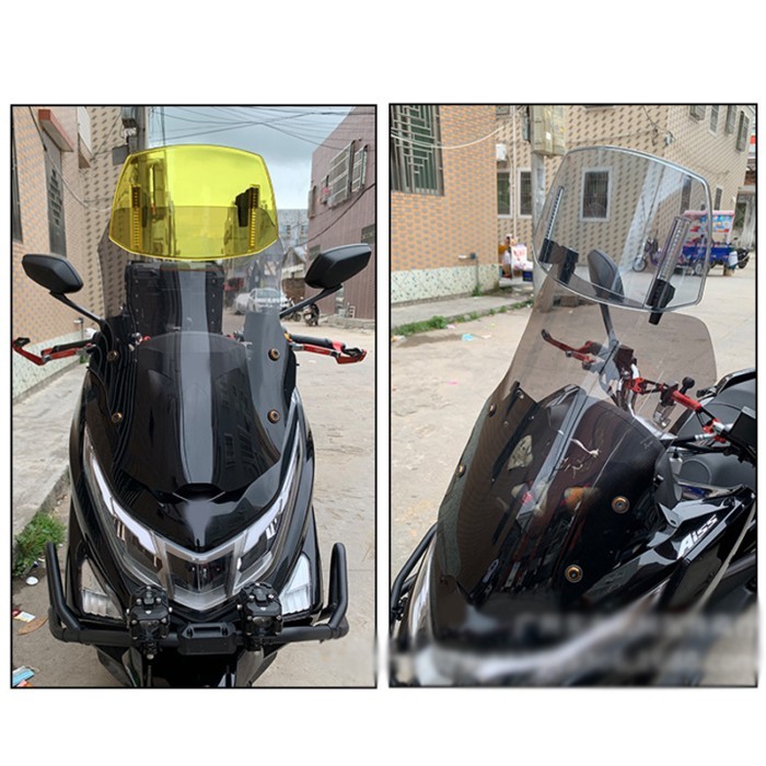 For HONDA GoldWing 1800 GL1800 F6C Goldwing GL1800 GoldWing F6B Motorcycle Windshield Extension Adj