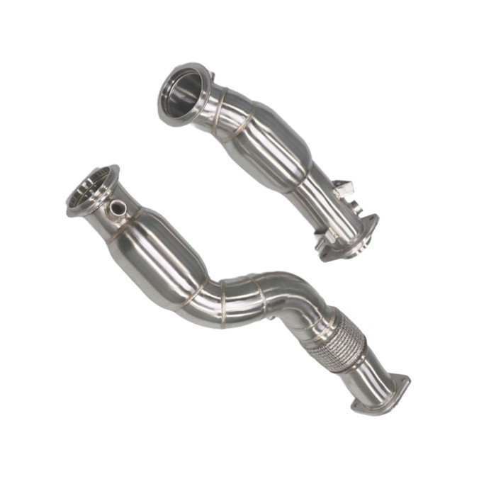 For BMW M3 M4 2021-2024 S58 Exhaust Straight Header Downpipe G80 G82 3.0T  304 Stainless Steel  Exh