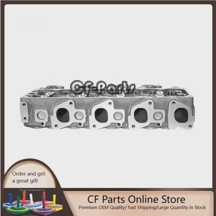 Cylinder Head 11041-6T700 For Nissan QD32 Engine Forklift