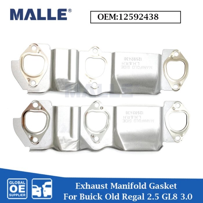 Engine Exhaust Manifold Gasket For Chevrolet Buick Old Regal 2.5 GL8 3.0 LW9 LB8 LZC Auto Part Car
