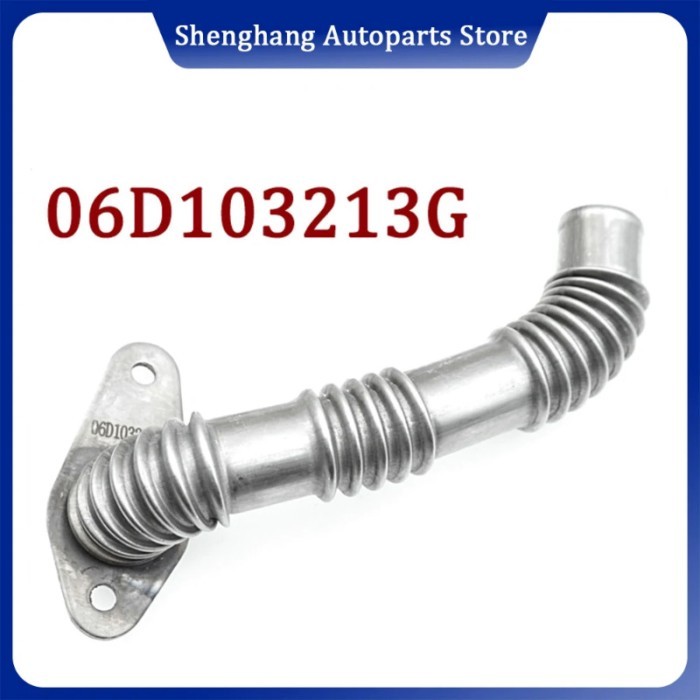 Engine Breather Vent Tube Exhaust Pipe Connecting Tube For Audi A4 B7 A6 2.0TFSI 2005 2006 2007-201