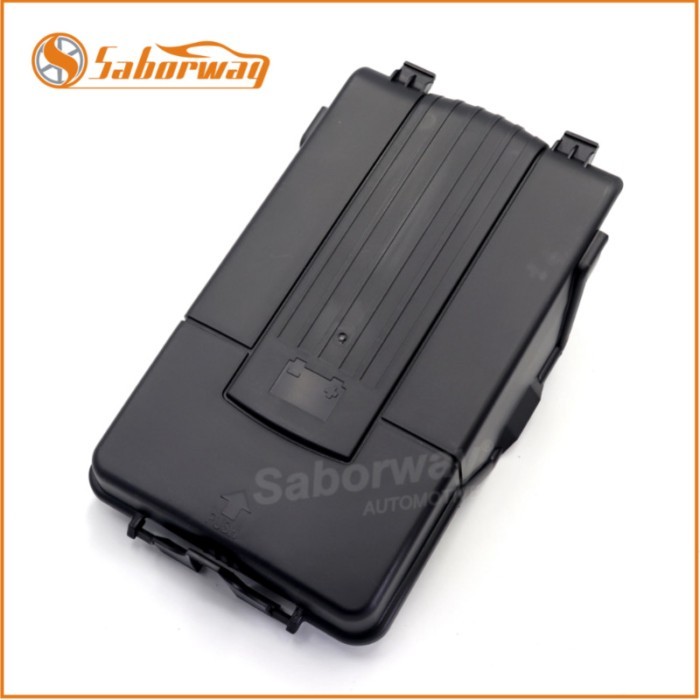 Saborway Plastic Battery Cover Top Lid Tray For Jetta Golf Passat B6 Tiguan A3 Q3 1K0915443 1KD 915