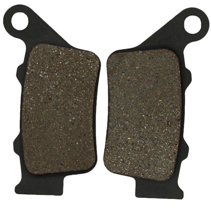 Cyleto Motorcycle Rear Brake Pads for YAMAHA XT660 XT 660X XT660X Supermoto 04-13 XT660R XT 660R 04