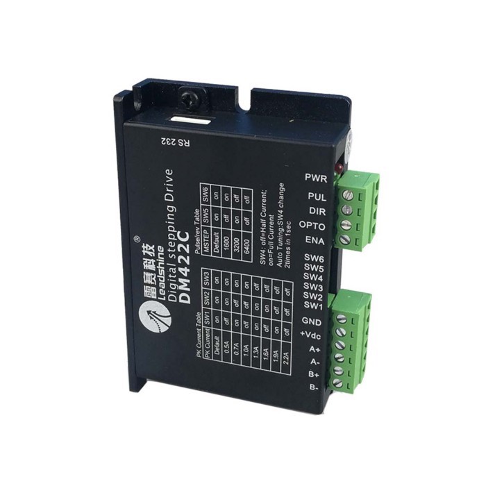 Leadshine NEMA17 Stepper Motor Driver DM422C DIY 3D Printing Small Engraving Machine General Anode