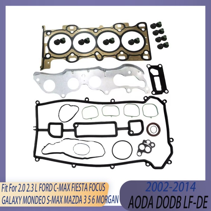 Engine Cylinder Head Full Gasket Set Fit 2.0 2.3 L GAS 02-14 For FORD C-MAX FIESTA FOCUS GALAXY MON