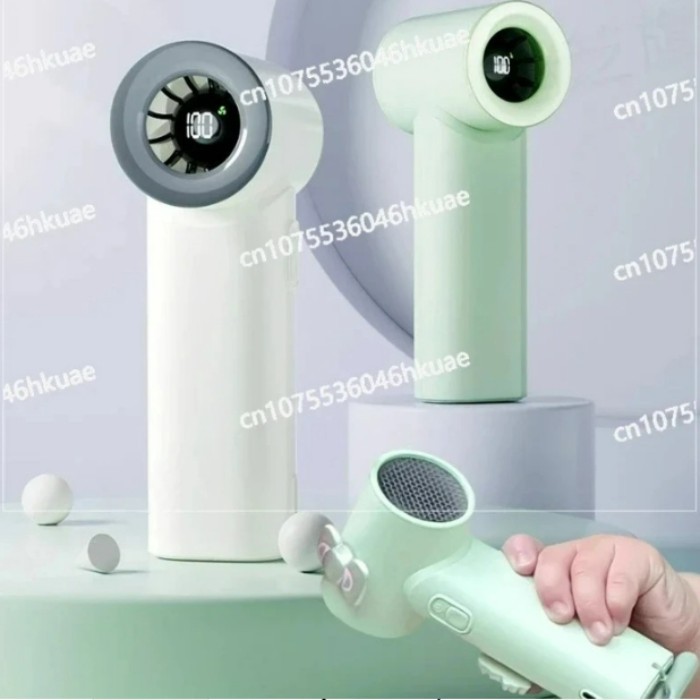 Fan anti-clamping hand bladeless portable hand held fan