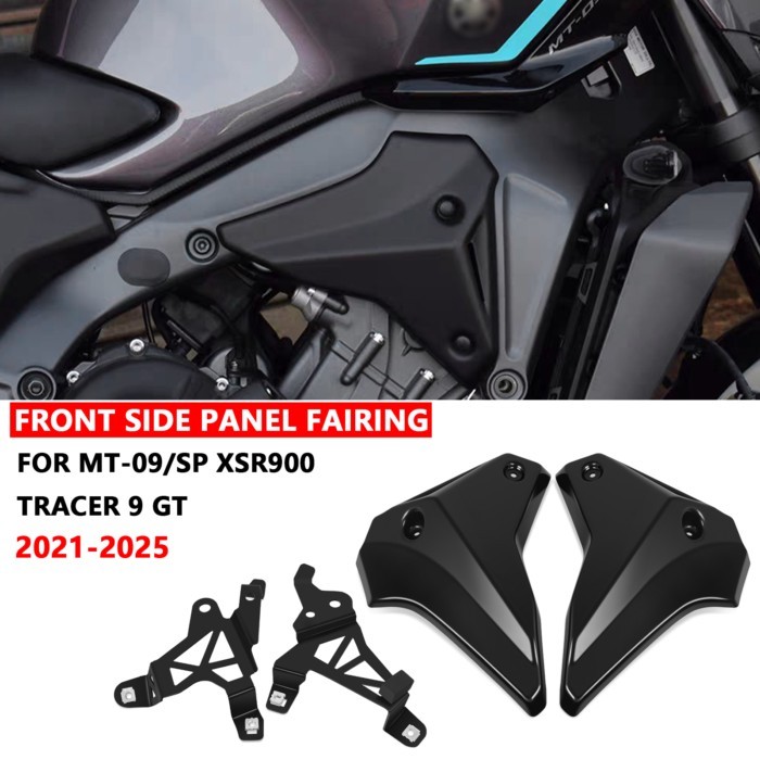 For MT 09 MT09 SP XSR900 Tracer 9 GT 2021-2025 front filler plate side panel cover frame fairing de