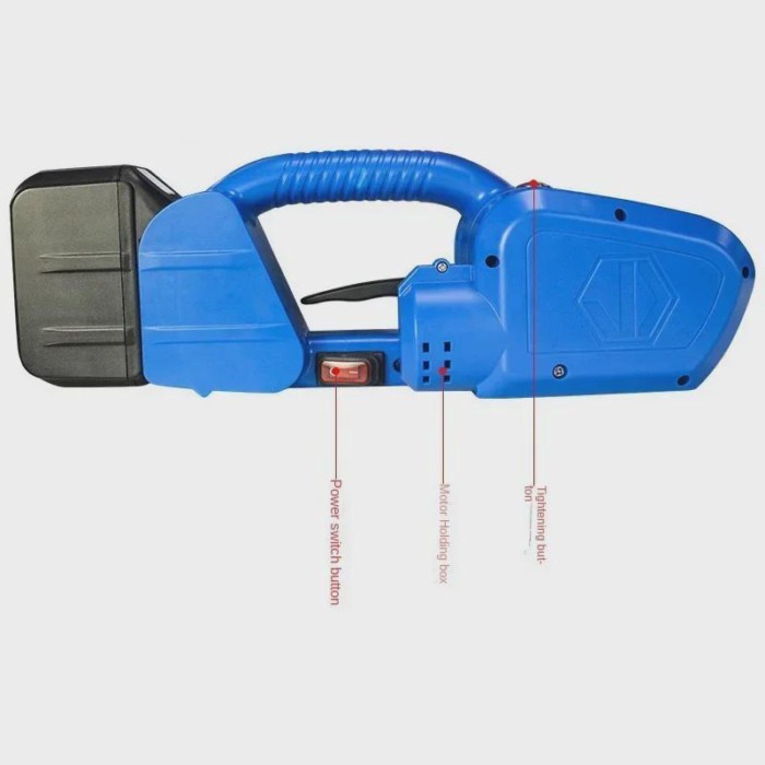 Hot Sale Electric Strapping Welding Tool Equipment PP Straps Manual Wrapping Machine Packing Machin