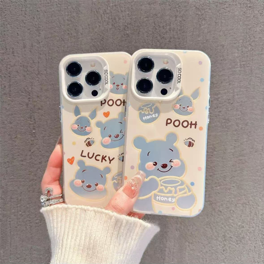 น่ารักวินนี่เดอะพูห์เคสโทรศัพท์สําหรับHonor 400 200 Pro 90 Lite X9B X6B X6C X9A X9D X7B X7A X7D X8A X5 Plus X9Cสมาร์ท 5G