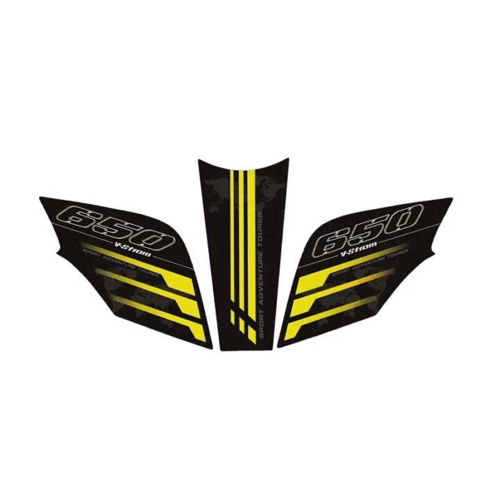 DL650 Motorcycle Tank Pad Protector Leather 3M Sticker Decals Accessories For VSTROM 650 650XT