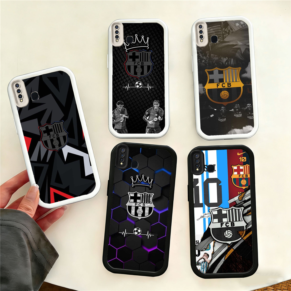 WB50 FC Barcelona Casing สําหรับ Hp ชุบ VIVO Y66 Y93 Y91C Y91 Y81s Y81 Y75 Y53s Y56 Y95 5G วัสดุ TPU